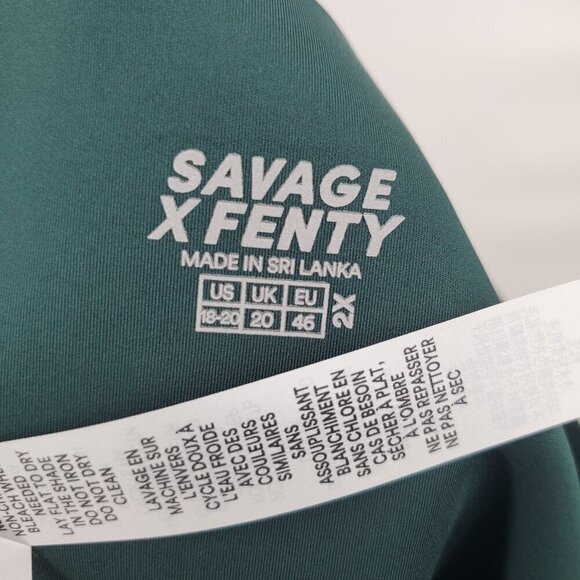 Savage x Fenty Hotline Waist Legging Women Size Plus 2X NWT Full Length - Picture 8 of 16